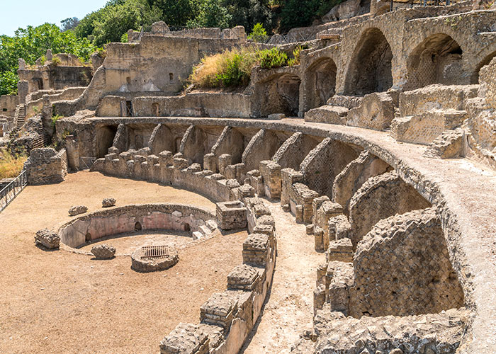 Ruines de la Villa dell'Ambulatio | © Simone