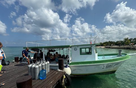 Bateau de plongee Cozumel